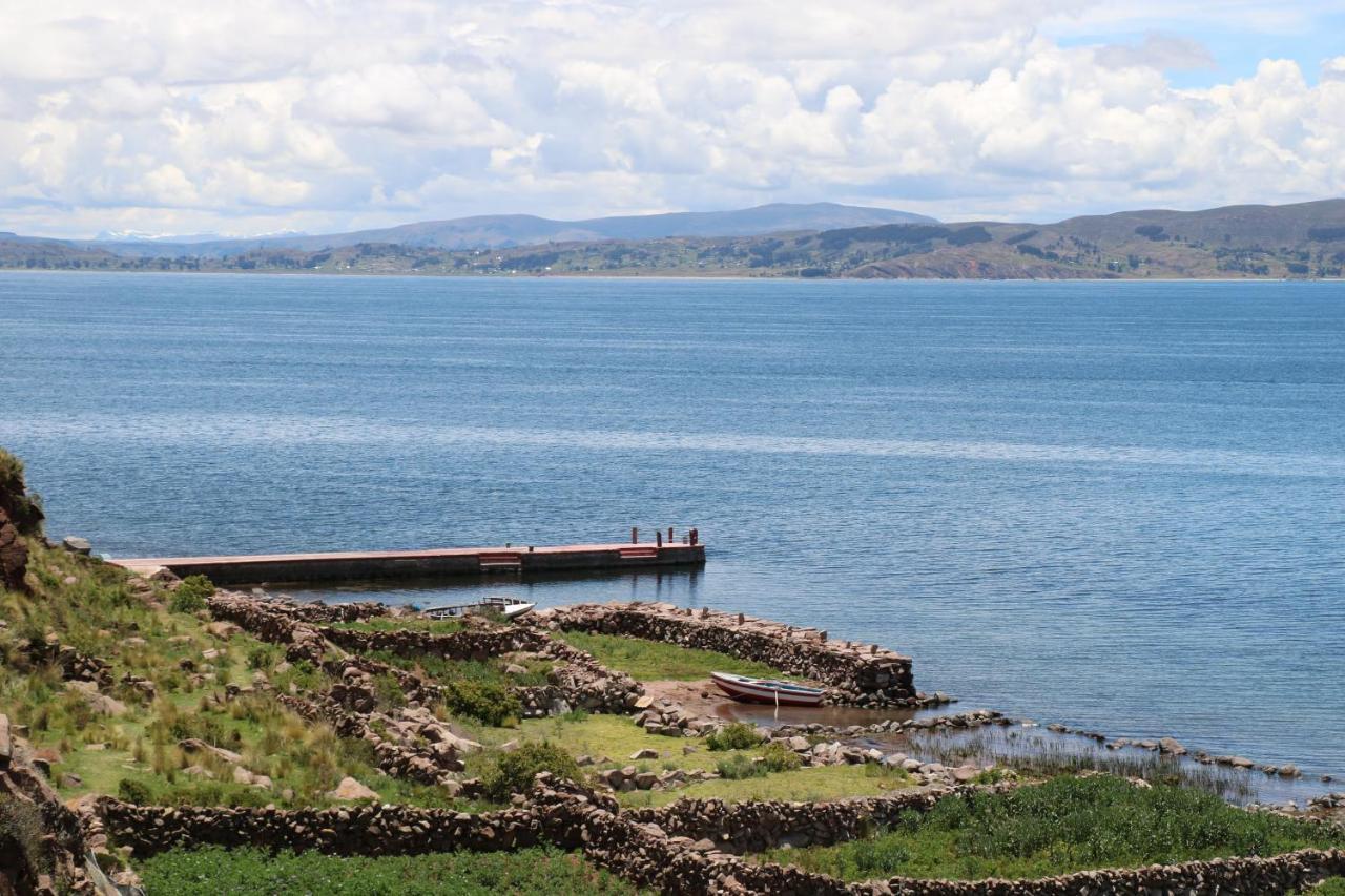 Inka Lake Taquile Lodge Huillanopampa Dış mekan fotoğraf